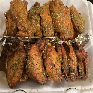 Lemon pepper and buffalo (too) Lemon pepper (bottom)