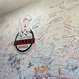 The wall decor