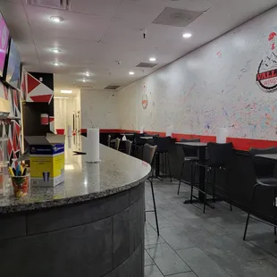 Inside