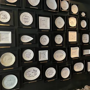 Autograph wall