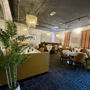 interior, sushi and sashimi
