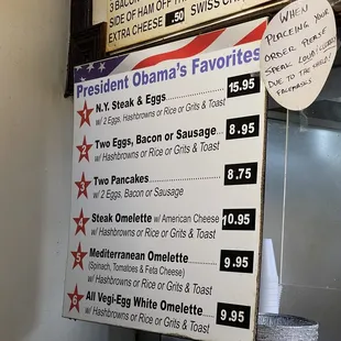 President Obama&apos;s Favorites @ Valois