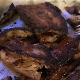 "Brisket"  I say that because it does not look like, nor taste like brisket.