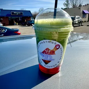 Cranberry Matcha