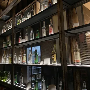 Lots of mezcal and tequila