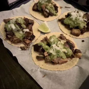 Beef Belly Taco