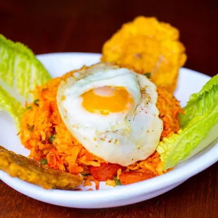 a plate of food