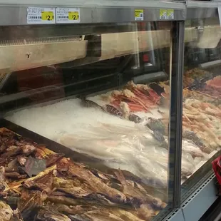 African(?) style dried fish and many others.