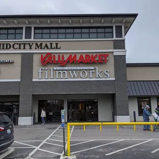 Front of the mall &amp; ValuMarket