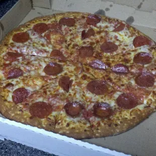 Large pepperoni