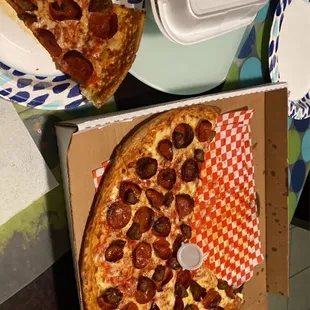 Pepperoni and Sausage, standard combination