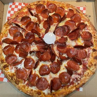 Double pepperoni
