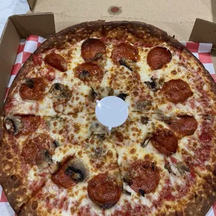 Sorry excuse for a pizza