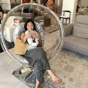 Valyou furniture 1st Birthday. Mid-century modern furniture  that looks great and really affordable.