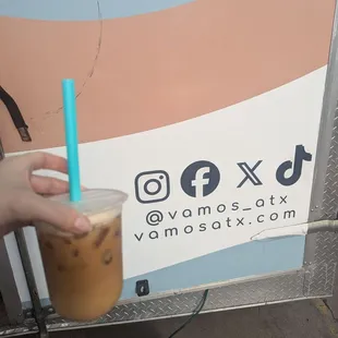 Babe Ruth latte with oat milk!