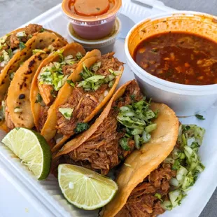 Tacos dorados de birria