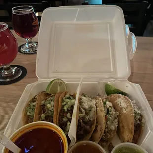 And add wax paper to separate.