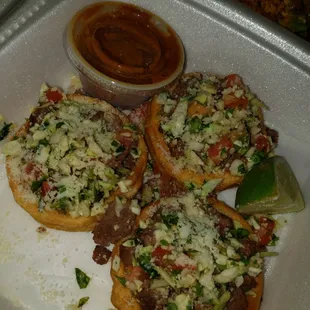 Carne Asada Sopes
