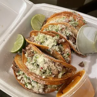 Tacos Dorados de Asada