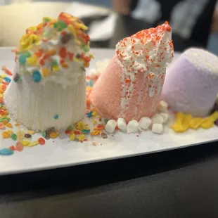 Fruity pebbles, the ube and watermelon?