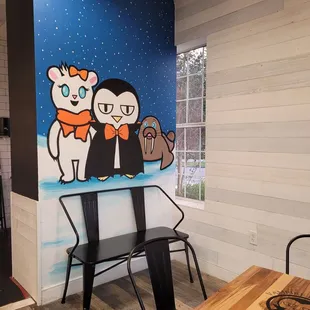 Fun painting inside