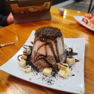 Oreo cheesecake shaved ice
