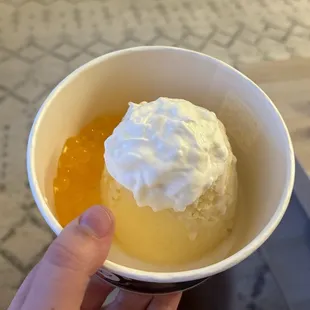 Orange Dream Snow