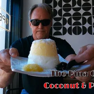 The Pina Colada - Coconut  and Pineapple delight!!!
