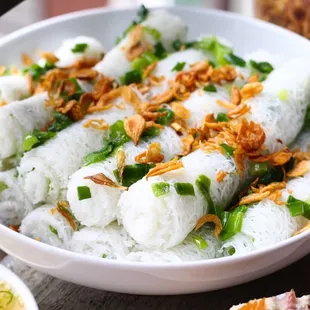 Banh Hoi -$3.75/lb for plain or $5.00/lb with green onions + hanh phi.