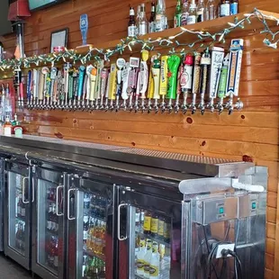 Forty beers on tap and an incredibly impressive amount of bottles available!