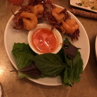 Shrimp and Sweet Potato Fritters