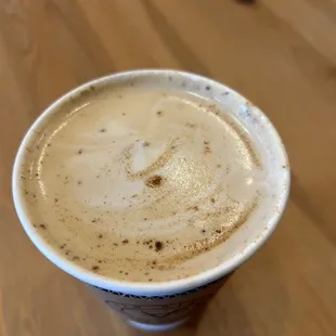 Spanish latte with oat milk