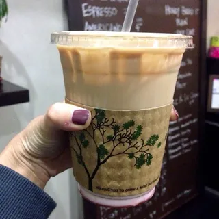 Iced Strawberry Latte