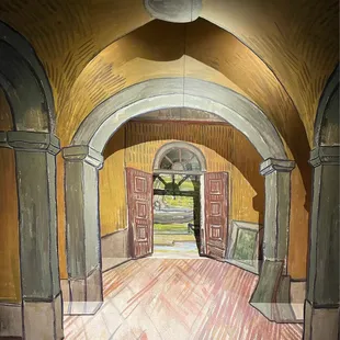 3D replicas of his art