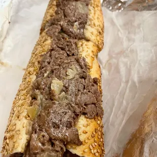 Classic Cheesesteak with Cooper Sharp