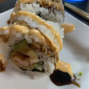Shrimp tempura roll