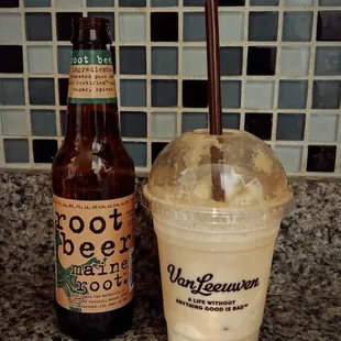 Root beer float
