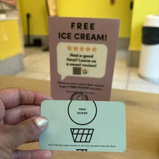Free scoop for review!