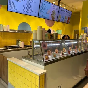 Inside and menu