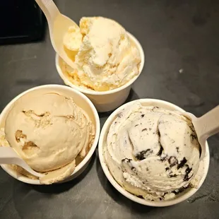 Cookies &amp; Cream / Earl Grey / Honeycomb