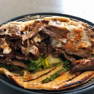 Beef Lamb Gyro Pita