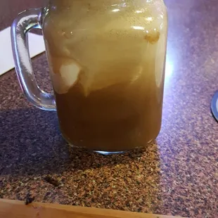Root beer float