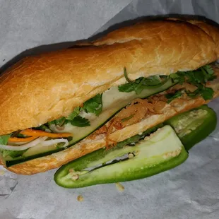 The best vegan Viet subs that I've ever eaten!