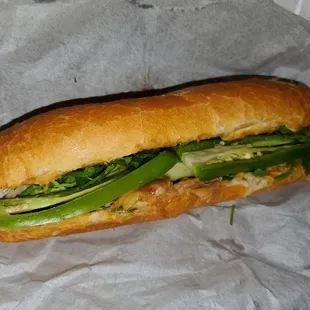 The best vegan Viet subs that I've ever eaten!