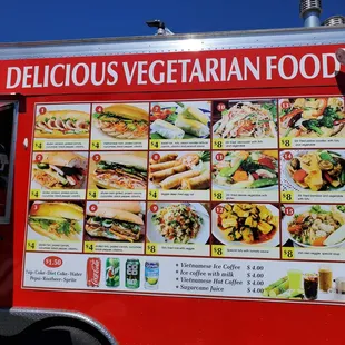 ramen and noodles, menu