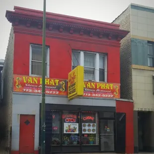 Front of the restaurant