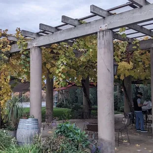 Outside patio