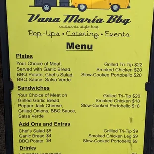 Menu at Barebottle. Fri dinner 2022-06-17