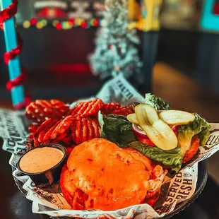 Buffalo Chicken Sandwich (sub grilled)