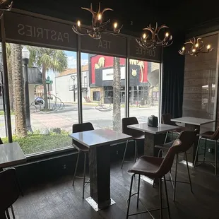 Inside seating